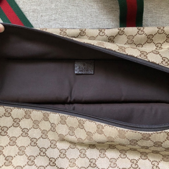 Gucci Canvas Travel Duffle Bag - Picture 2 of 11